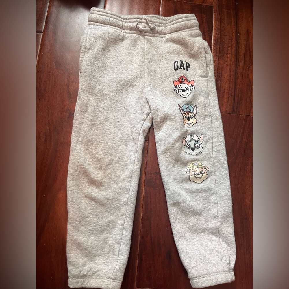 GAP Kids Light Gray Paw Patrol Sweatpants